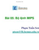 Bộ lệnh MIPS