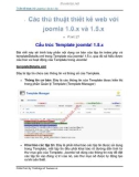 Thủ Thuật Thiết Kế Web Với Joomla 1.0x và 1.5x part 25