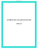 ÁP PHÍCH VIỆT NAM TRÊN ĐƯỜNG PHỐ CỦA THỤY SĨ