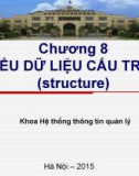 Bài giảng Cơ sở lập trình 1: Chương 8 - Lê Quý Tài