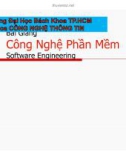 Bài giảng Công nghệ phần mềm - ĐH Bách khoa Tp.HCM