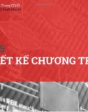 Bài giảng Kỹ thuật lập trình: Bài 5 - ThS. Trịnh Thành Trung