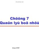 Chương 7: Quản lý bộ nhớ