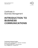 Ebook Certificate in business management: Introduction to business communications