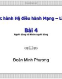 Thực hành Hệ điều hành Mạng – Linux - Bài 4