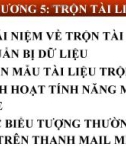 Trộn tài liệu