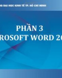 Bài giảng Tin học đại cương: Phần 3 - ThS. Lê Thị Quỳnh Nga