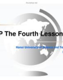 PHP The First Lesson - Chương 3