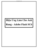 Hiệu Ứng Làm Cho Ảnh Rung - Adobe Flash SC6