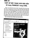 Tự học thiết kế trang Web bằng HTML part 9