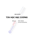 Bài giảng Tin học đại cương - Phan Thị Hà, Nguyễn Tiến Hùng (271 tr)