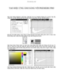 Tạo hiệu ứng ánh sáng với Premiere Pro (P2)
