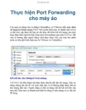 Thực hiện Port Forwarding cho máy ảo