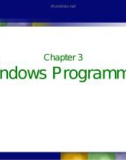 Lecture Windows programming: Chapter 3(1) - Châu Thị Bảo Hà