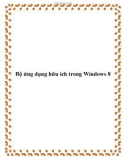 Bộ ứng dụng hữu ích trong Windows 8