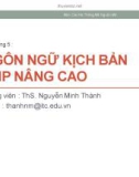 Bài giảng Mã nguồn mở: Chương 5 - ThS. Nguyễn Minh Thành