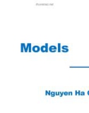 Bài giảng Lập trình web: Models - Nguyễn Hà Giang