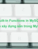 Built-In Functions in MySQL (Hàm xây dựng sẵn trong MySQL)