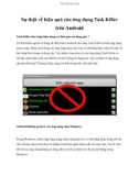 Sự thật về hiệu quả của ứng dụng Task Killer trên Android