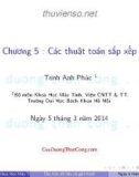 Bài giảng Cấu trúc dữ liệu và thuật toán: Chương 5 - Trịnh Anh Phúc