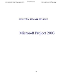 Thủ thuật Microsoft Project 2003