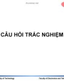 CÂU HỎI TRẮC NGHIỆM