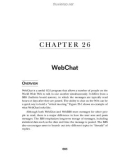 Chapter 26: Webchat