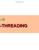 Bài giảng Nhập môn java - Chương 10: Multi-Threading