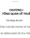 Giáo trình học môn thuế