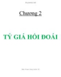 Bài giảng Thanh toán quốc tế - Tỷ giá hối đoái