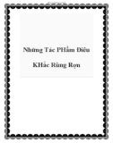 Những Tác PHẩm Điêu KHắc Rùng Rợn