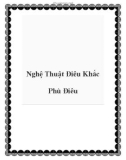 Nghệ Thuật Điêu Khắc Phù Điêu