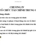 Bài giảng Lý thuyết tài chính tiền tệ: Chương 4 - ThS. Trần Thùy Linh