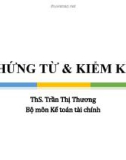 Bài giảng Nguyên lý kế toán: Chương 5 - ThS. Trần Thị Thương