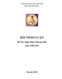 Bài thảo luận Thực trạng hoạt động của các NHTM tại Việt Nam