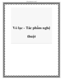 Vỏ lạc - Tác phẩm nghệ thuật