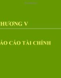 Bài giảng Nguyên lý kế toán: Chương 5 - ĐH Ngoại thương