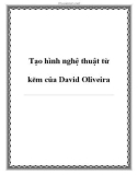 Tạo hình nghệ thuật từ kẽm của David Oliveira