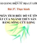 Bài giảng Địa lý 9 bài 37: Thực hành Vẽ và phân tích biểu đồ về tình hình sản xuất của ngành thuỷ sản ở đồng bằng sông Cửu Long