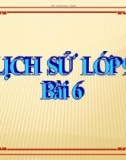 Bài giảng Lịch sử 9 bài 6: Các nước châu Phi