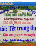 Bài giảng mầm non - Đề tài: Tết Trung Thu