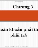 Bài giảng Kế toán tài chính doanh nghiệp 2: Chương 3 – Hồ Thị Thanh Ngọc