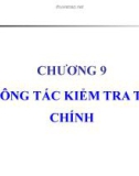 Bài giảng Tài chính tiền tệ: Chương 9 - HV Tài chính