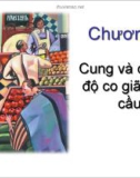 Chương 2: Cung và cầu và độ co giãn của cầu