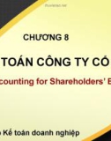 Bài giảng Kế toán tài chính 2: Chương 8 - ĐH Kinh tế TP. HCM