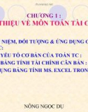 TOÁN TÀI CHÍNH