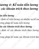 Bài giảng Kế toán tài chính 1: Chương 4 - ĐH Thương Mại