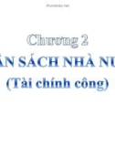 Bài giảng Tài chính tiền tệ: Chương 2 - ĐH Trà Vinh