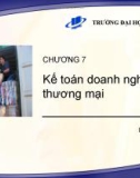 Bài giảng Nguyên lý kế toán (2013): Chương 7 - PGS.TS Vũ Hữu Đức