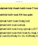 Bí quyết thống kê tình hình doanh nghiệp phần 5